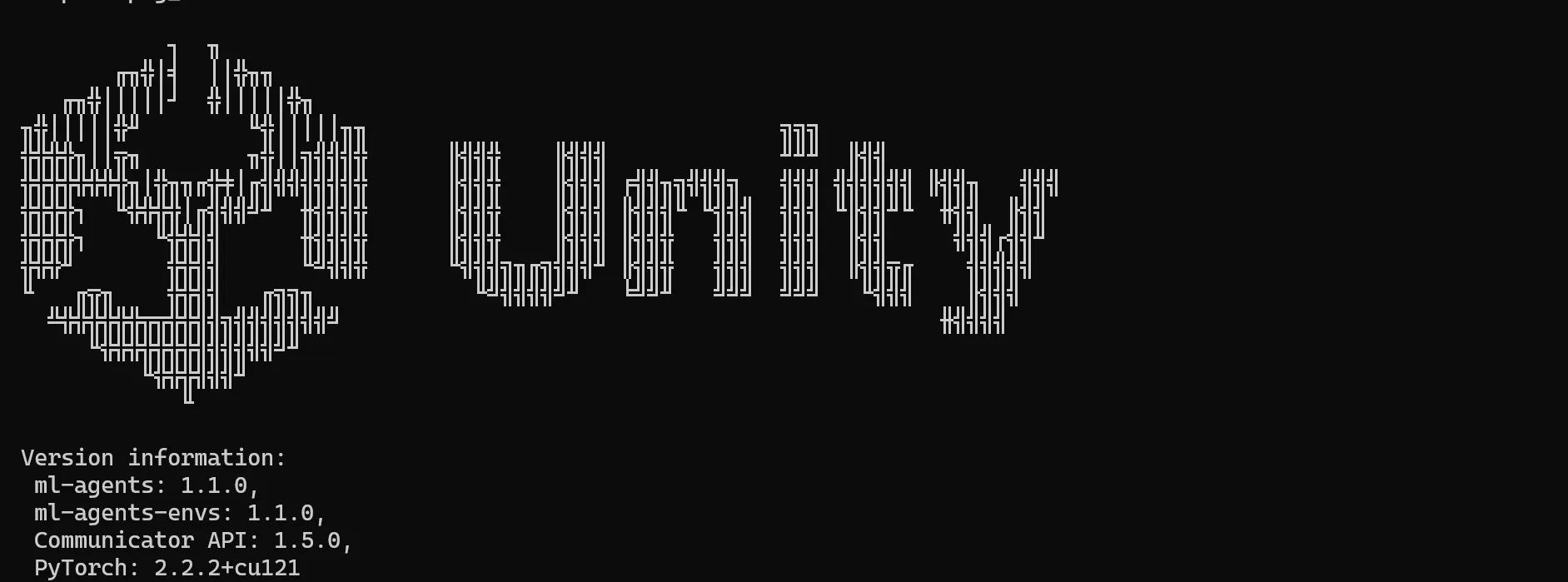 Training command starting